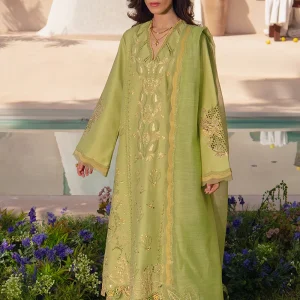 Rang Rasiya Luxury Lawn Mint Green